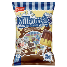 Milkimelo Choc-Banana Milky  Ice-Cream Lollipop 50+5 
